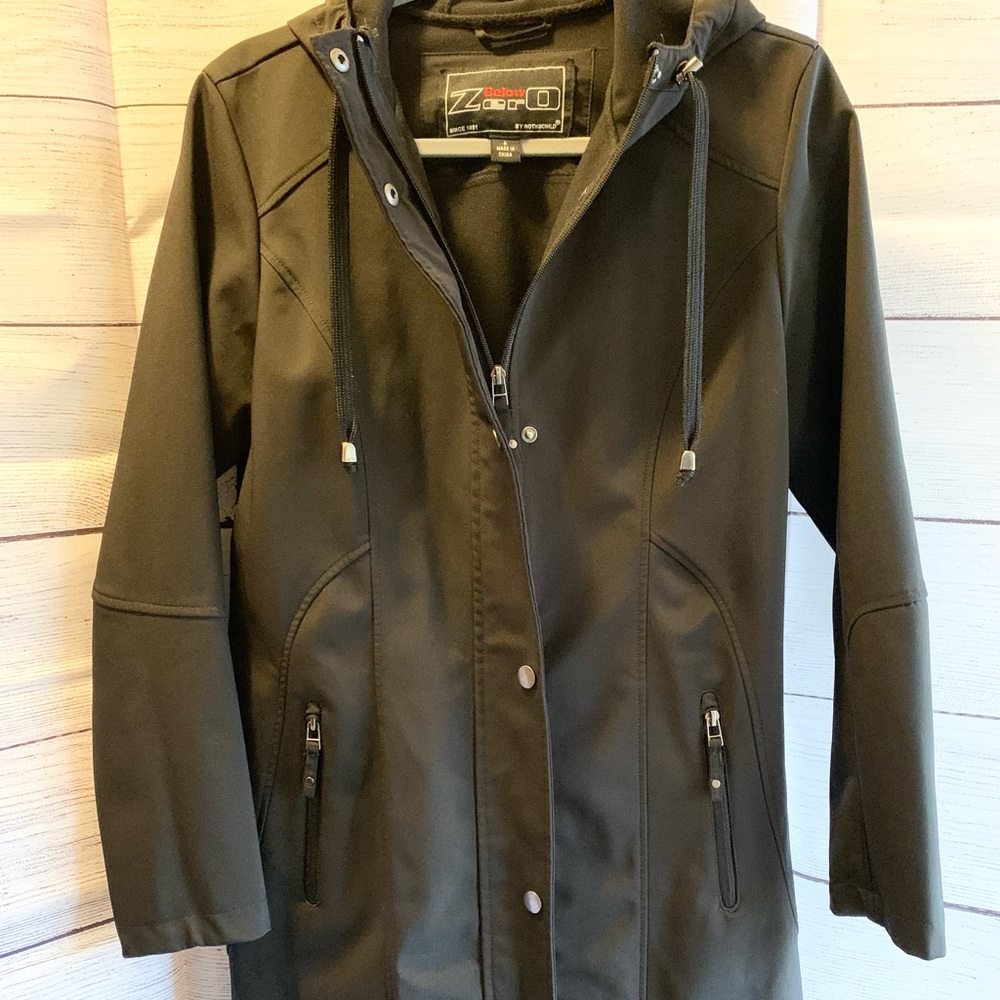 Long Soft Shell Rain/Mid Weight Jacket - image 1